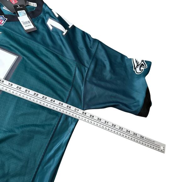 NFLPA Pro Line Philadelphia Eagles Carson Wentz Jersey Mens 2XL XXL Green New - Picture 9 of 11